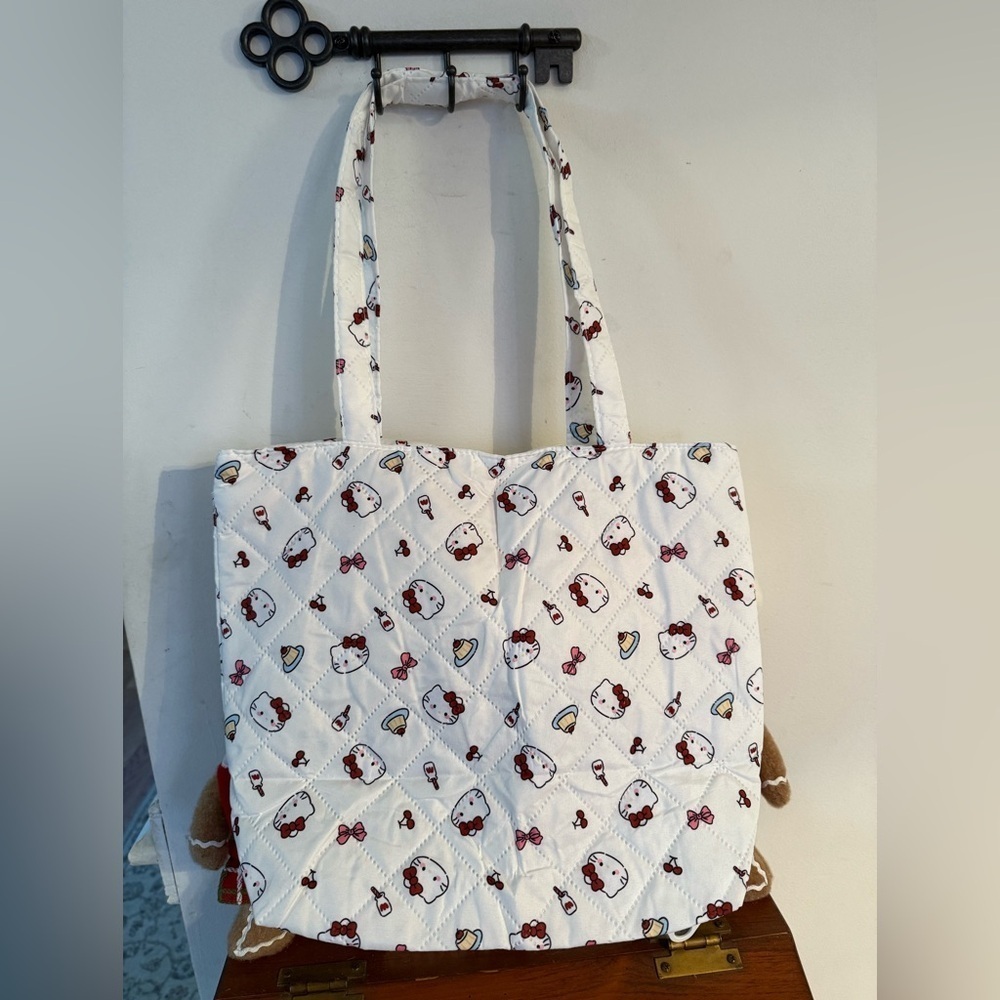New Hello Kitty Quilted Tote Bag